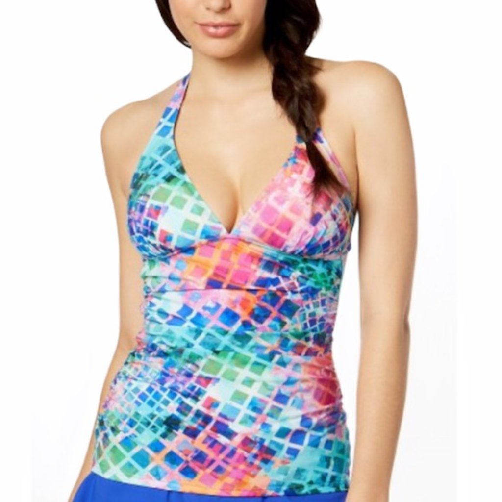 Profile By Gottex Songbird Halter Tankini Top